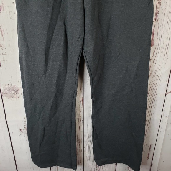 Hanes Activewear Pants Womens Size Medium Pull On Stretch Waist Gray - Picture 5 of 7